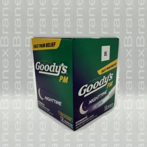 Goody's PM Nighttime Powder, 12 Packets