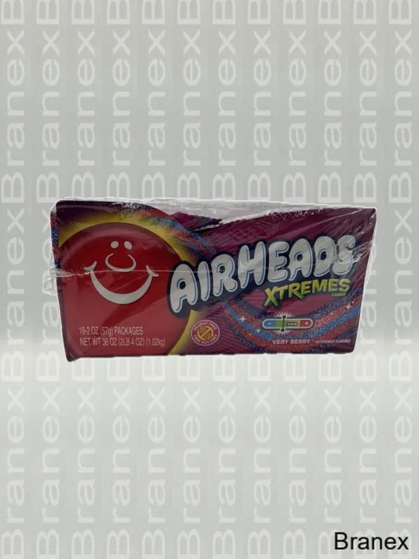 Airheads Xtremes Very Berry – 18 Count, 2 oz