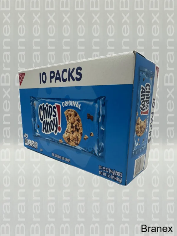 Chips Ahoy! Original Chocolate Chip Cookies - 10 Count, 1.55 oz