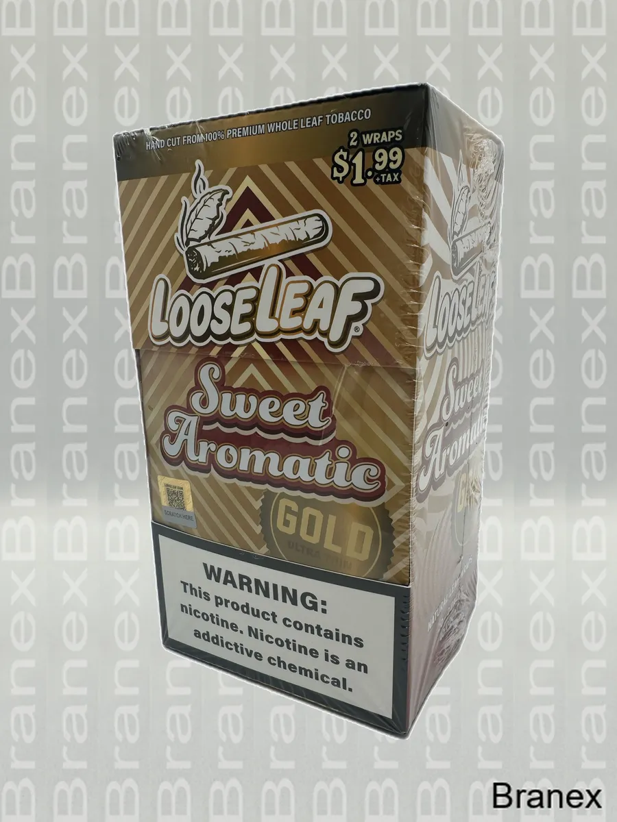 LooseLeaf 2/$1.99 Gold - Branex Wholesale | Tampa