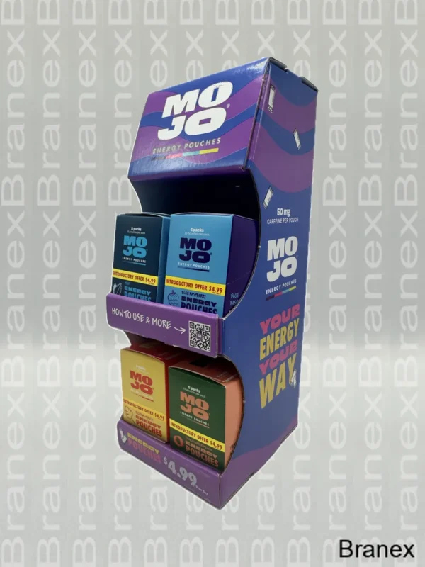 Mojo Energy Pouch Combo Display