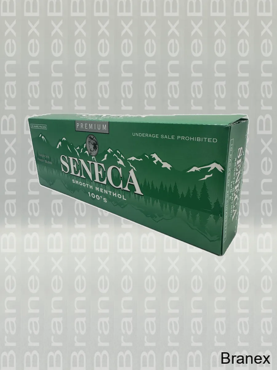 seneca tobacco Seneca 100's Premium Cigarettes - 10 Pack, 20 Count - Branex Wholesale