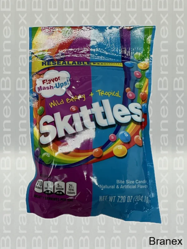 Skittles Bite Size Candies – 7.2 oz Resealable Bag