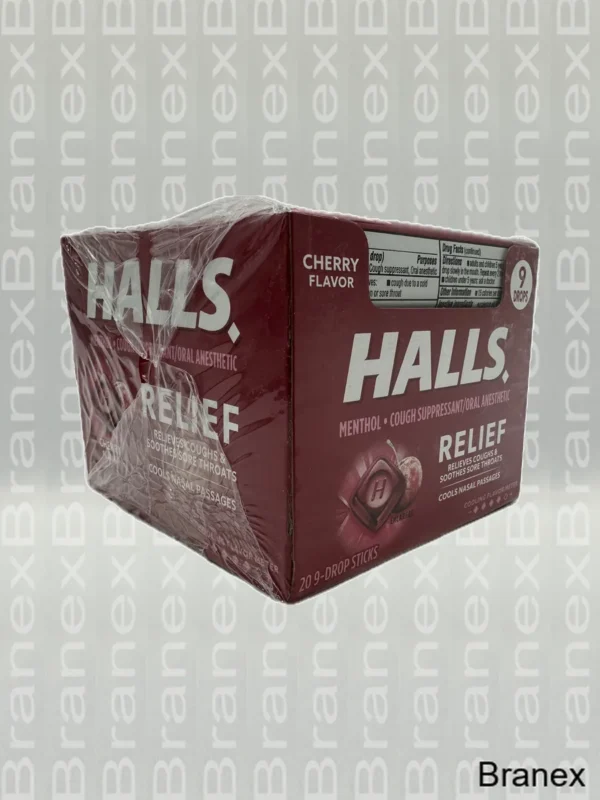 Halls - 20 Count, 9-Drop Sticks