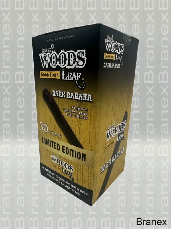 GT Woods Dark Leaf Cigars – 30 Count, 5-Pack