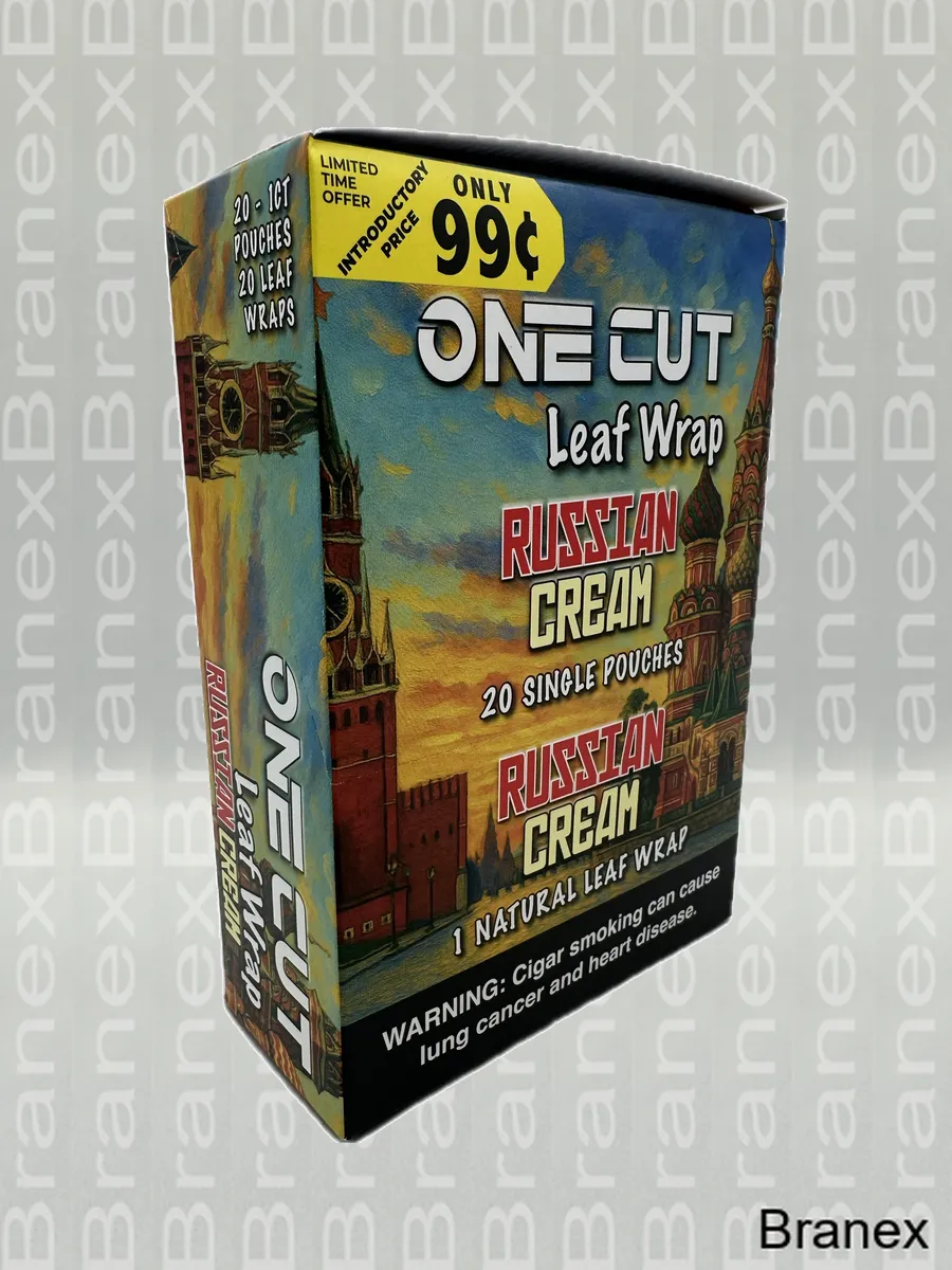 One Cut Leaf Wrap $0.99 - 20 Count - Branex Wholesale | Tampa