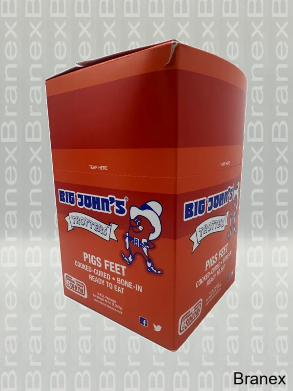Big John's Trotters Pig's Feet - 6 Count, 8 oz Packs
