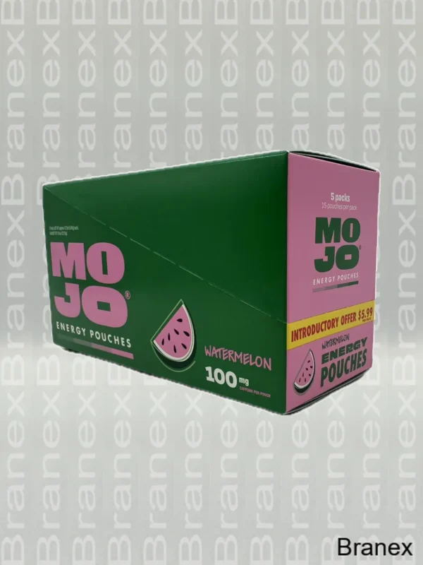 Mojo 100mg Energy Pouches – 5 Packs, 15 Count